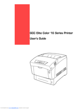 Gcc Technologies 16 User Manual
