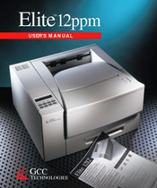 GCC Technologies Elite 12ppm Series User Manual