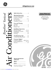 GE 49-7419-2 Owner's Manual And Installation Instructions