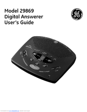 GE 16174120 User Manual
