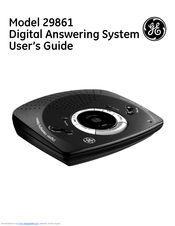 GE 29861 User Manual