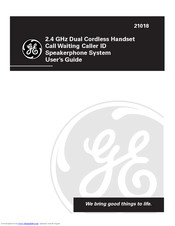GE 21018 User Manual
