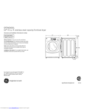 GE GFDN240GL Dimensions And Installation Information