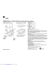 GE Profile JP930SC Product Information
