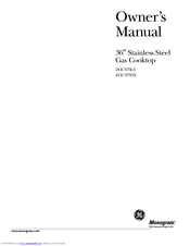 GE Monogram ZGU375NS Owner's Manual