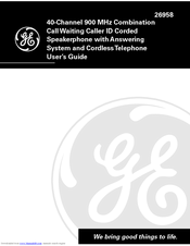 GE 26958 User Manual