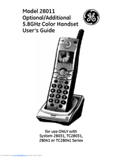 GE 28031 Series User Manual