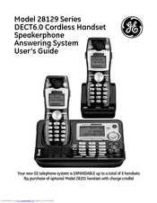 GE DECT 28129xx5 User Manual