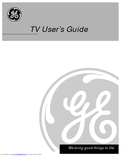 Ge CRT Television User Manual