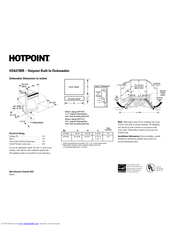 Hotpoint HDA2100R Datasheet