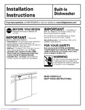 GE L0523252 Installation Instructions Manual