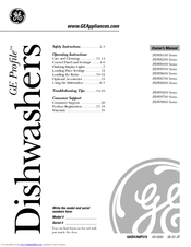 GE Profile PDW8400 Series Owner's Manual