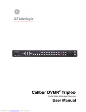 GE Interlogix Calibur DVMRe-4CT User Manual