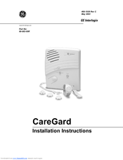 GE Interlogix CareGard 60-883-95R Installation Instructions Manual