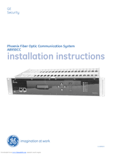 GE Security Phoenix A8950CC Installation Instructions Manual