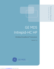 GE HC HP User Manual