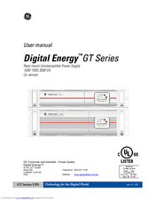 GE Digital Energy GT Series User Manual