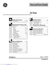 GE 164D2966P079 Use And Care Manual