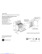 GE JGBP27WELWW Datasheet