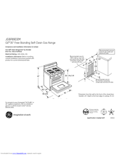 GE JGBP89DEM Datasheet