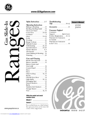 GE JGSP48 Owner's Manual