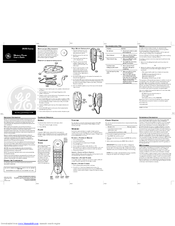 Ge 29255 Series User Manual
