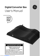 GE Digital Converter Box User Manual
