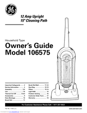GE 71045 Owner's Manual