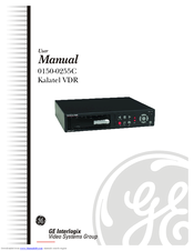 Ge Kalatel 0150-0255C User Manual