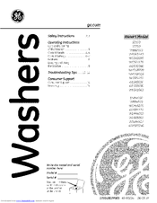 GE WHDSR316 Owner's Manual