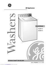 GE WCSR4110 Owner's Manual