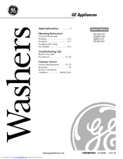 GE WVSR1060 Owner's Manual