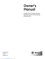 GE Monogram 225D1804P011 Owner's Manual