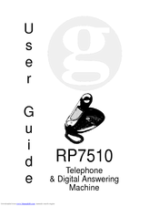 Geemarc RP7510 User Manual