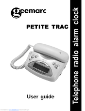 Geemarc Petite Trac User Manual