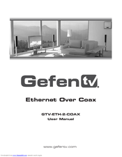 GefenTV GTV-ETH-2COAX User Manual