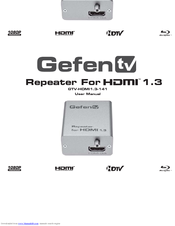 GefenTV GTV-HDMI1.3-141 User Manual