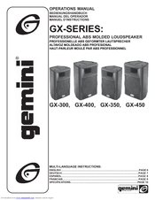 gemini gx 300 speakers