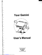 Gemini Printer User Manual