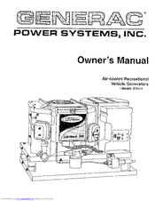 Generac Power Systems Primepact 70G Owner's Manual