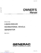 Generac Power Systems 9344-1 Owner's Manual