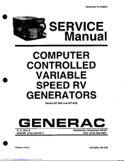 Generac Power Systems NP-40G Series Service Manual