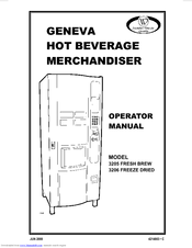 Geneva 3205 FRESH BREW Operator's Manual