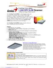 Genius ColorPage-Vivid 1200XE Brochure & Specs
