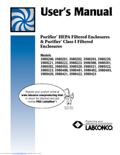 Labconco 3980421 User Manual