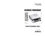 George Foreman GFSG80 Owner's Manual