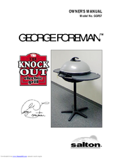 George Foreman GGR57 Owner's Manual