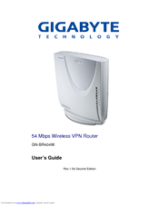 Gigabyte AirCruiser GN-BR404 User Manual