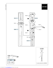 Gitzo 4/5 Series G528 Compact  G528 G528 Parts List