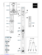 Gitzo Classic Sport  G1120 G1120 Parts List